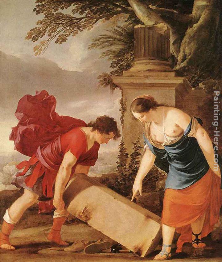 Laurent De La Hire Theseus and Aethra